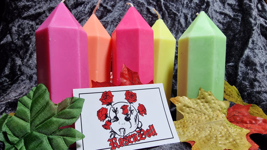Triple pack of Hexagonal Pillar Candle for Wax Play